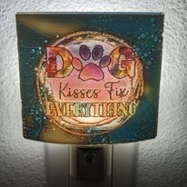 Dog Kisses Nightlight