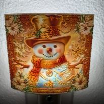 Snowman Nightlight