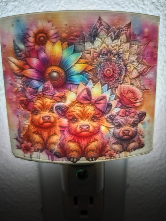 Highland Cows Nightlight