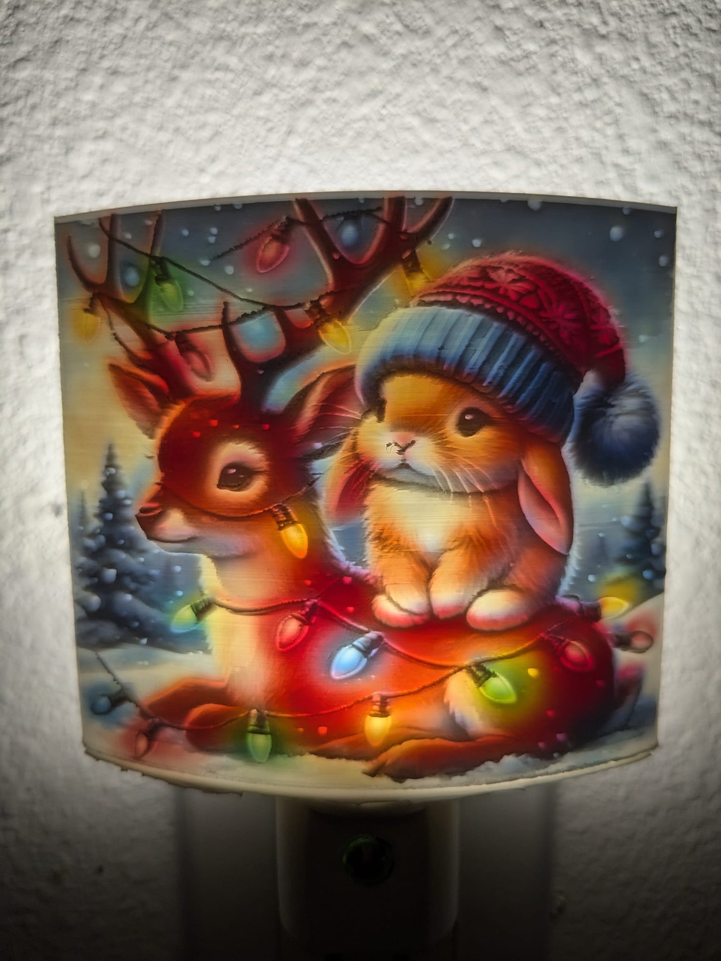 Christmas Bunny Nightlight